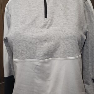 Bogner Gray and White Sweatshirt